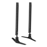 Maxbell 2 Pieces TV Stand Height Adjustable Easy Installation Tabletop TV Stand Base