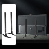 Maxbell 2 Pieces TV Stand Height Adjustable Easy Installation Tabletop TV Stand Base