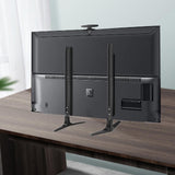 Maxbell 2 Pieces TV Stand Height Adjustable Easy Installation Tabletop TV Stand Base