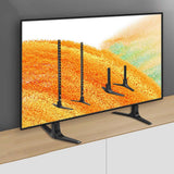 Maxbell 2 Pieces TV Stand Height Adjustable Easy Installation Tabletop TV Stand Base