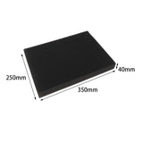 Maxbell Packing DIY Shockproof Sponge Cuttable for Storaging Important Fragile Items 35cmx25cmx4cm