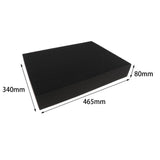 Maxbell Packing DIY Shockproof Sponge Cuttable for Storaging Important Fragile Items 46.5cmx34cmx8cm