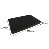 Maxbell Packing DIY Shockproof Sponge Cuttable for Storaging Important Fragile Items 53cmx33cmx5cm