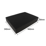 Maxbell Packing DIY Shockproof Sponge Cuttable for Storaging Important Fragile Items 44cmx34cmx8cm