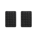 Maxbell 2x Silicone Suction Phone Case Adhesive Mount Car Trip Easy to Use Handsfree Black