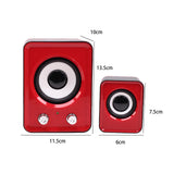 Maxbell Compact PC Speakers Laptop Speaker Portable 11W Stereo Sound Desktop Speaker