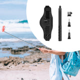 Maxbell Sports Camera Waist Mount Holder Belt Selfie Stick Monopod for Hiking Sports