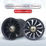 Maxbell RC Airplane Ducted Fan 12 Blade 70mm Accessories for Professional Repairing
