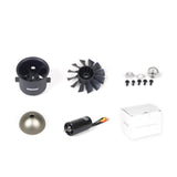 Maxbell RC Airplane Ducted Fan 12 Blade 70mm Accessories for Professional Repairing
