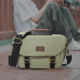 Maxbell Camera Shoulder Bag Photography Bag Compact Travel Tote Bag Lens Camera Case Light Green