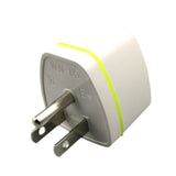 Maxbell USA Plug Converter 110V~250V US Type ALTERNATING CURRENT Power Plug for Household Travel Home White