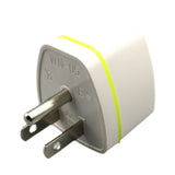 Maxbell USA Plug Converter 110V~250V US Type ALTERNATING CURRENT Power Plug for Household Travel Home White