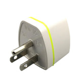 Maxbell USA Plug Converter 110V~250V US Type ALTERNATING CURRENT Power Plug for Household Travel Home White