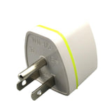 Maxbell USA Plug Converter 110V~250V US Type ALTERNATING CURRENT Power Plug for Household Travel Home White