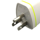 Maxbell USA Plug Converter 110V~250V US Type ALTERNATING CURRENT Power Plug for Household Travel Home White