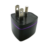 Maxbell USA Plug Converter 110V~250V US Type ALTERNATING CURRENT Power Plug for Household Travel Home Black