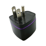 Maxbell USA Plug Converter 110V~250V US Type ALTERNATING CURRENT Power Plug for Household Travel Home Black