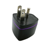 Maxbell USA Plug Converter 110V~250V US Type ALTERNATING CURRENT Power Plug for Household Travel Home Black