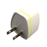 Maxbell USA Plug Converter AU/EU/UK/CN to US USA Power Plug for Hotel Household Wall White