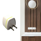 Maxbell USA Plug Converter AU/EU/UK/CN to US USA Power Plug for Hotel Household Wall White