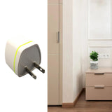 Maxbell USA Plug Converter AU/EU/UK/CN to US USA Power Plug for Hotel Household Wall White