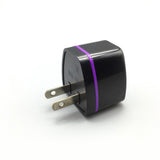 Maxbell USA Plug Converter AU/EU/UK/CN to US USA Power Plug for Hotel Household Wall Black