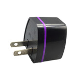 Maxbell USA Plug Converter AU/EU/UK/CN to US USA Power Plug for Hotel Household Wall Black