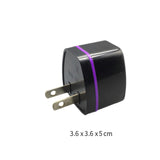 Maxbell USA Plug Converter AU/EU/UK/CN to US USA Power Plug for Hotel Household Wall Black