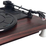 Maxbell Retro Vinyl Player Home Decoration Music 2.0 Stereo 3 Speed Turntable