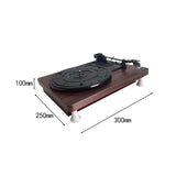 Maxbell Retro Vinyl Player Home Decoration Music 2.0 Stereo 3 Speed Turntable