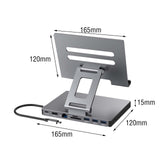 Maxbell Docking Station Mini Mount for Keyboard Electronic Equipment Loudspeaker Box A