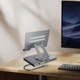 Maxbell Docking Station Mini Mount for Keyboard Electronic Equipment Loudspeaker Box C