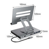Maxbell Docking Station Mini Mount for Keyboard Electronic Equipment Loudspeaker Box C