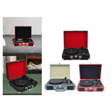 Maxbell Retro Player Entertainment Home Decoration with Built in Speakers Phonograph Black