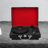 Maxbell Retro Player Entertainment Home Decoration with Built in Speakers Phonograph Black
