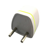 Maxbell Europe Plug Converter AU/UK/US/CN to Europe Compact for Home Household Hotel White