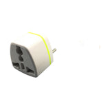 Maxbell Europe Plug Converter AU/UK/US/CN to Europe Compact for Home Household Hotel White