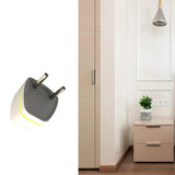 Maxbell Europe Plug Converter AU/UK/US/CN to Europe Compact for Home Household Hotel White