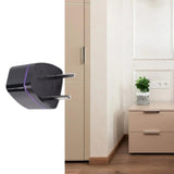 Maxbell Europe Plug Converter AU/UK/US/CN to Europe Compact for Home Household Hotel Black