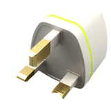 Maxbell Universal European Travel Plug Singapore/UK/malaysia// for Wall White