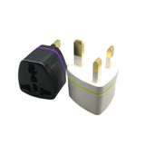 Maxbell Universal European Travel Plug Singapore/UK/malaysia// for Wall White