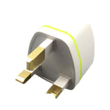 Maxbell Universal European Travel Plug Singapore/UK/malaysia// for Wall White