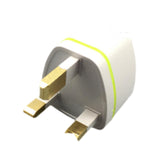 Maxbell Universal European Travel Plug Singapore/UK/malaysia// for Wall White