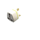 Maxbell Universal European Travel Plug Singapore/UK/malaysia// for Wall White