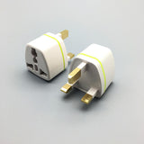 Maxbell Universal European Travel Plug Singapore/UK/malaysia// for Wall White