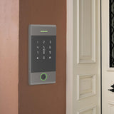 Maxbell Door Access Control System Fingerprint Keypad for Apartment Garage Door Black
