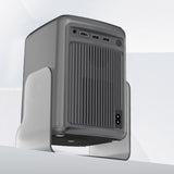 Maxbell 4K Projector Multiple Interfaces Outdoor Projector for Theater Party Bedroom Silver