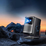 Maxbell 4K Projector Multiple Interfaces Outdoor Projector for Theater Party Bedroom Silver