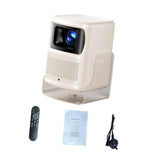 Maxbell 4K Projector Smart Projector Home Theater Projector for Bedroom Meeting Home Beige
