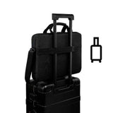 Maxbell Computer Bag Spacious Sturdy Black Carrying Case for 15.6 inch Office Travel
